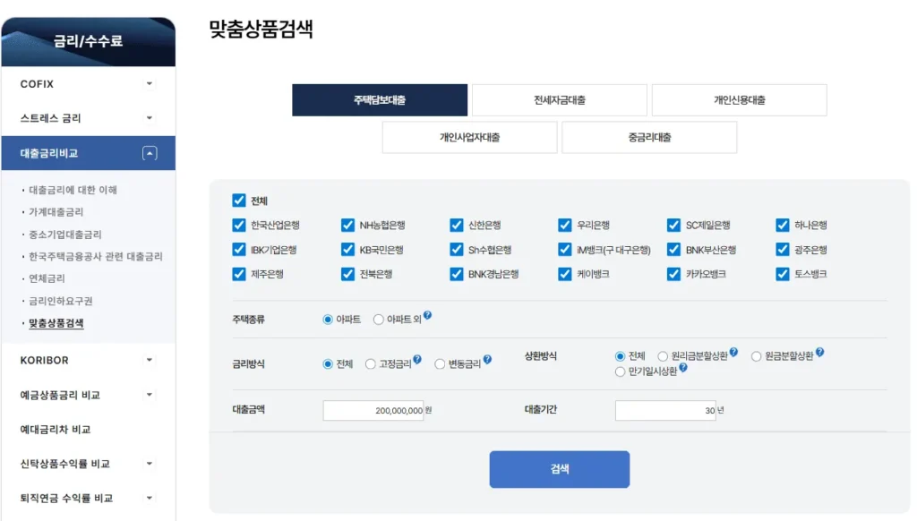 30년 고정금리 주택담보대출 출시, 실수요자 전략 완전 정리 3 30년 고정금리 주택담보대출 출시, 실수요자 전략 완전 정리
