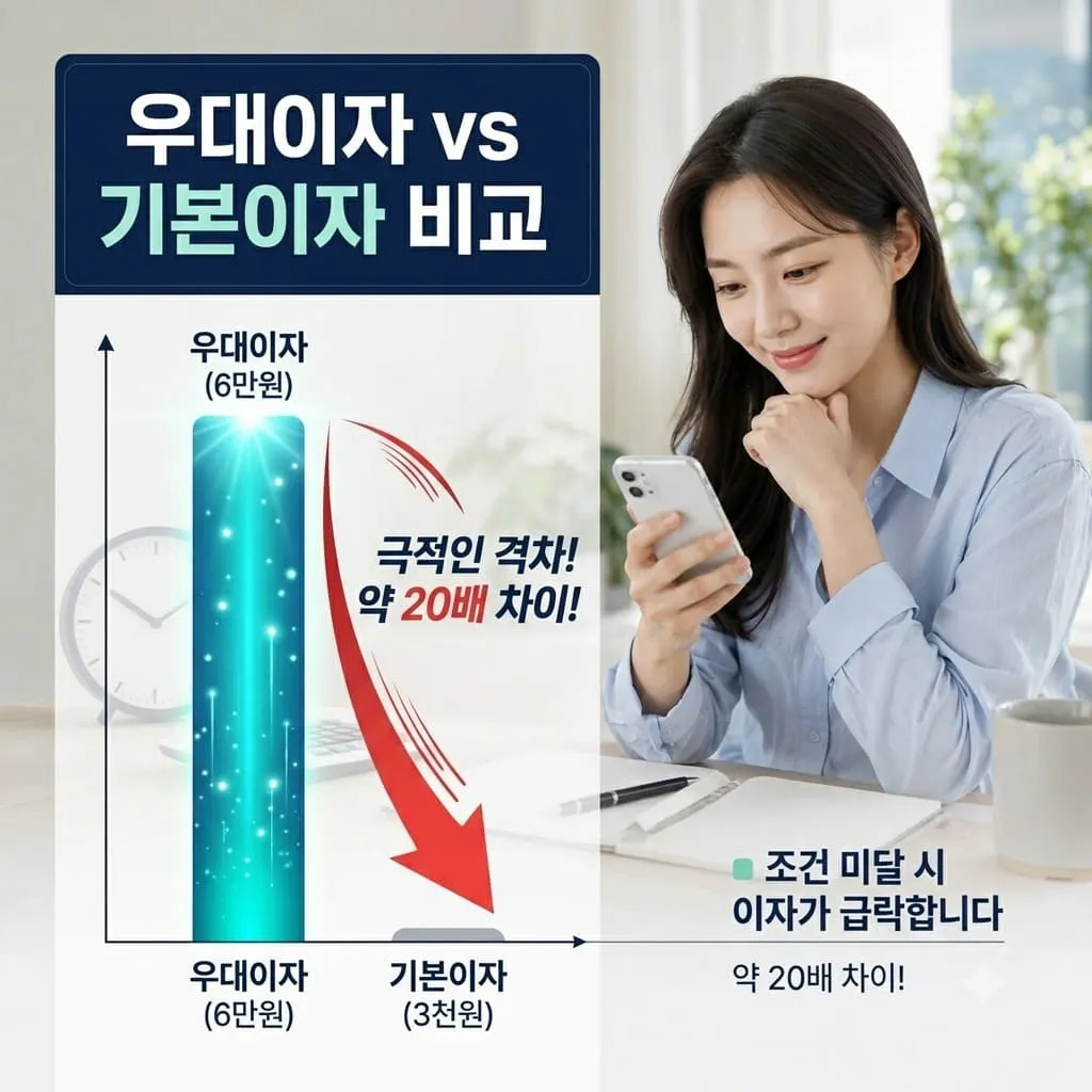 파킹통장 우대금리 조건과 적용한도 확인법 2 파킹통장 우대금리 조건